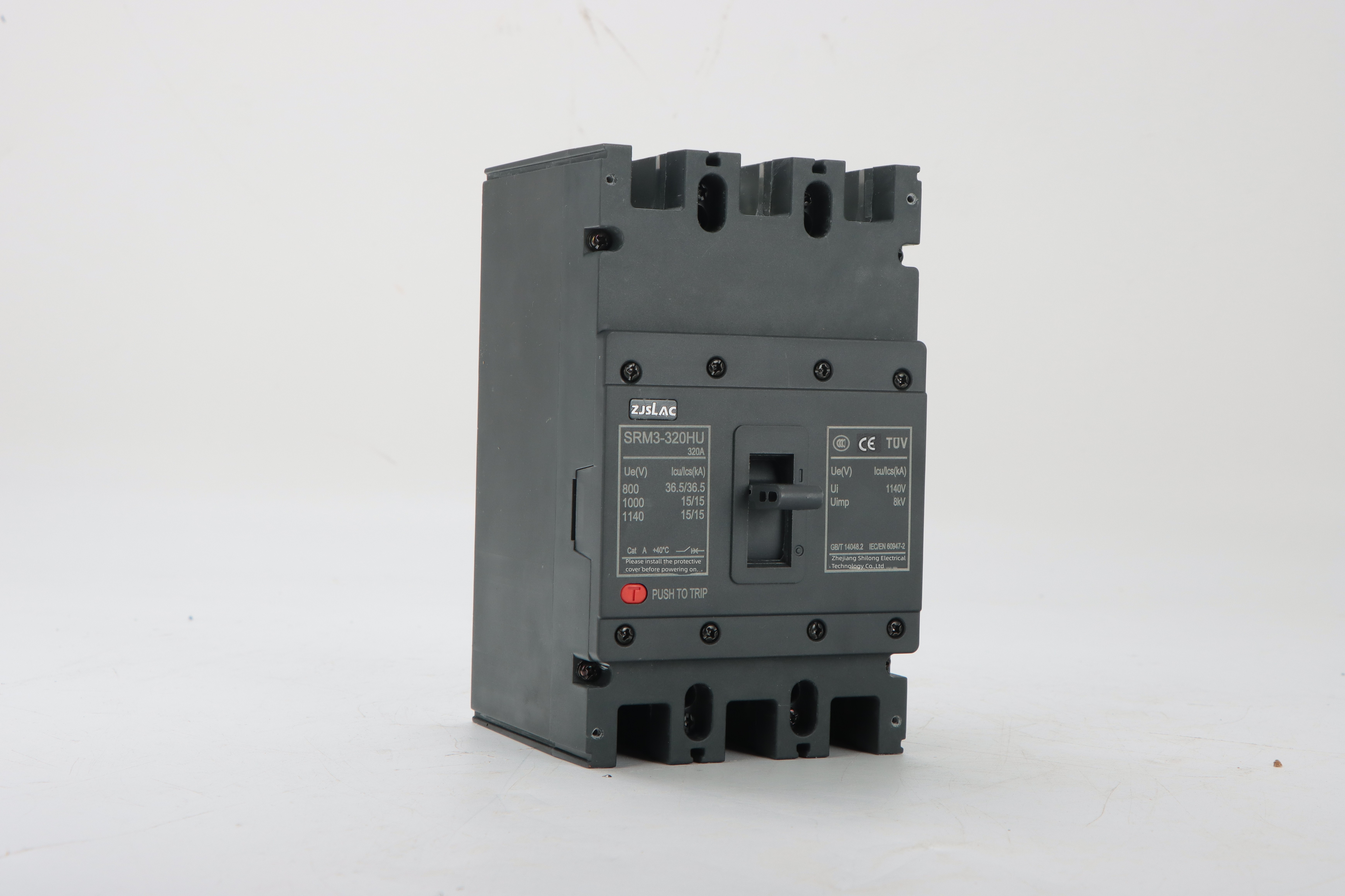 3P 320A 800V/1000V/1140V ความร้อนแม่เหล็ก Hyundai Case Circuit Breaker MCCB