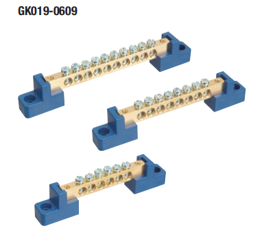 แถวสายไฟทองแดง 6p