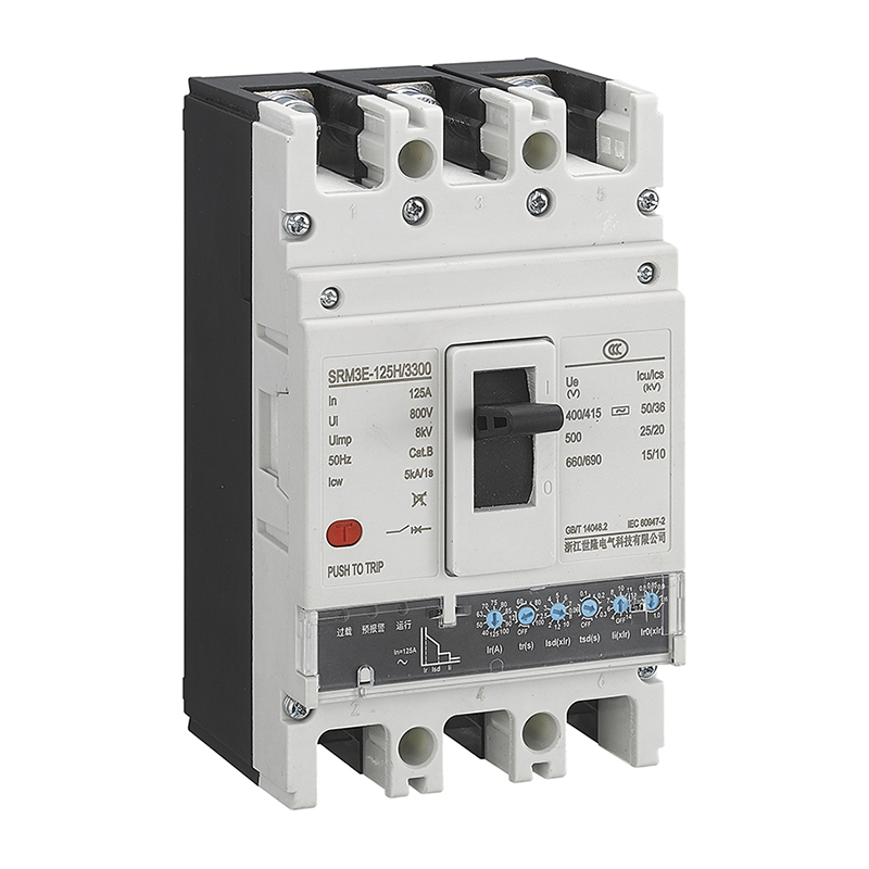MCCB ที่ปรับได้ทางอิเล็กทรอนิกส์ 160a 0.4-1.0in
